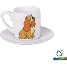 Ghostbastır Design Lady Türk Kahvesi Fincanı 0148