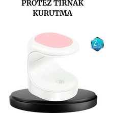 Teknodayım Teknocanmarketing Mini Oje Kurutma Cihazı 16W LED Uv Hızlı Kurutma Taşınabilir Kompakt