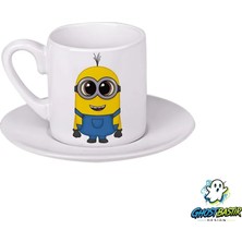 Ghostbastır Design Minions Türk Kahvesi Fincanı 0151
