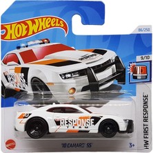 Mabelme Store - ´10 Camaro Ss - Hw First Response 9/10 - HTD88 - Short Card - Acil Durum Aracı - Gm - Mattel 2024 – 1:64