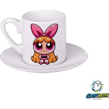 Ghostbastır Design Powerpuff Girls Türk Kahvesi Fincanı 0161