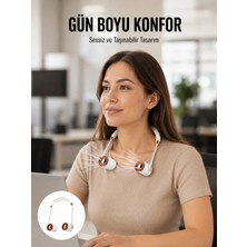 Teknodayım Teknocanmarketing Katlanabilir Asılabilir Fan | USB Şarjlı, 3 Vitesli Sessiz Mini Fan Yeni Nesil