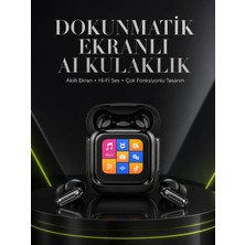 Teknodayım Teknocanmarketing Yeni Nesil Aı Bluetooth Kulaklık Akıllı Dokunmatik Ekranlı