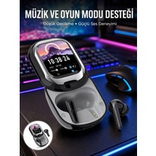 Teknodayım Teknocanmarketing Kişiselleştirilebilir LED Ekranlı Bluetooth Kulaklık – Oyun & Müzik Modlu