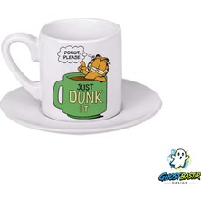 Ghostbastır Design Garfield Türk Kahvesi Fincanı 0123