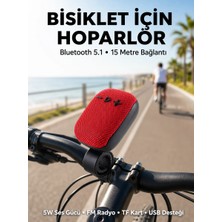Teknodayım Teknocanmarketing Taşınabilir Bluetooth Hoparlör Suya Dayanıklı Kumaş Kaplama