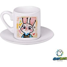 Ghostbastır Design Zootropolis Judy Türk Kahvesi Fincanı 0188