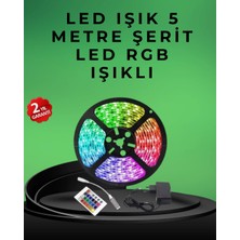 Teknodayım Teknocanmarketing Pratik Kurulumlu 5 Metre Kumandalı Şerit LED