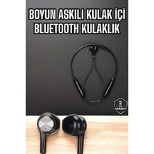 Teknodayım Teknocanmarketing Kablolu Boyun Askılı Dijital Göstergeli Bluetooth Kulaklığı 60 Saat