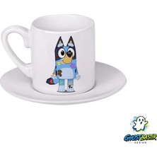 Ghostbastır Design Bluey Türk Kahvesi Fincanı 0105