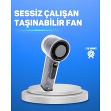 Teknodayım Teknocanmarketing Ultra Sessiz USB Şarjlı Fan | Taşınabilir ve Hafif Tasarım