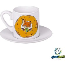 Ghostbastır Design Zootropolis Nick Türk Kahvesi Fincanı 0191