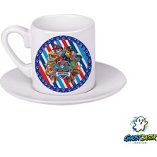 Ghostbastır Design Paw Patrol Türk Kahvesi Fincanı 0155