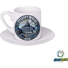 Ghostbastır Design Vatikan Türk Kahvesi Fincanı 0183