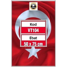 TAN EXPRESS 50X75 Türk Bayrağı Alpaka Kumaş 1 Adet (Videolu)