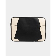 EstoreBox 13-14 Inç Kılıfı, Siyah Bej, Su Dayanıklı, Ince Hafif Tasarım, 35 x 25 x 2.5 cm (Siyah