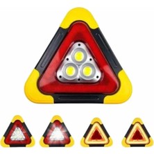 Teknodayım Teknocanmarketing Reflektör Güneş Enerjili Taşınabilir Portatif Acil Güvenlik Işığı Araba