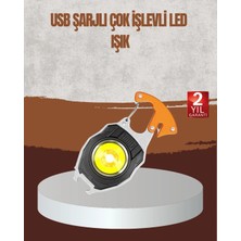 Teknodayım Teknocanmarketing Taşınabilir Çok Amaçlı LED Işıklı Anahtarlık