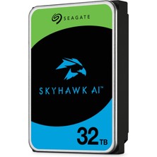 32 Tb Seagate 3.5 Skyhawk Aı Sata 6 512MB 7/24 Guvenlık ST32000VE000 (5 Yıl Resmı Dıst Garantılı)