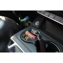 Demirhan3D 🚗✨ Audi A4 B9 Anahtarlık & Kart Organizeri | 101 gr | Abs Isıya Dayanıklı Malzeme | Araç Içi Düzenleyici