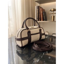 SS Trend Store Kadın El ve Omuz Çantası Günlük Kullanım Silindir Tasarım Suni Deri 24X12X12 cm | 4 Renk Seçeneği