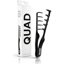 EstoreBox Quad Tarak, Bukle Belirginleştirici Hacim Verici, Islak Kuru Saç Için, Unisex Profes