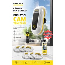 Kärcher Extragüçlü Cam Temizleme Robotu, 5000 Pa Vakum, Çift Ultrasonik Sprey, 5 Temizlik Modu, Akıllı Navigasyon, 6 Bez ve Uzaktan Kumanda Karcher Türkiye Garantili