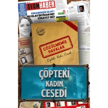 OEM Dedektiflik Suç Çözümleme Oyunu Elif Akman Dosyası - Gizem Bulmaca Cinayet Çözme Kutu Oyunları - Katil Bulma Dedektif Oyunu - Suçlu Kim, Cinayeti Çözebilir Misin? (Dava-1)