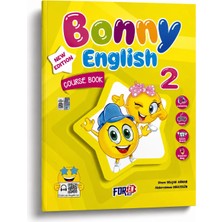 Bonny English 2 Course Book New Edition | Forten Elt Ingilizce Ders Kitabı | Ilkokul Ingilizce Eğitim Kitabı | Qr Kod Destekli Listening & Games