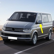 EstoreBox Sol Dış Dikiz Ayna Alt Kapağı Siyah 7E1857603B Vw Caravelle 2015-2019