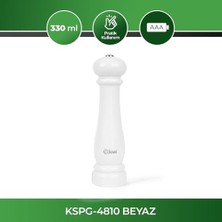 Mabelme Store KSPG-4810 Otomatik Tuz&baharat Değirmeni (Beyaz)