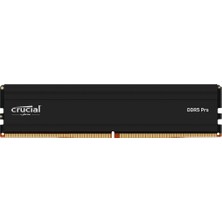 Crucial Crucıal CP16G64C38U5B Pro, Overclocking, 16GB, Ddr5, 6400MHZ, CL38, 1.1V, Xmp 3.0, Desktop Ram (Soğ