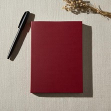 OEM Kareli Not Defteri – 64 Yaprak, 90 gr Ivory Kağıt, Amerikan Ciltli Not Defteri, Ofis ve Günlük Kullanım Için Ideal (Bordo, A5 (14,8cm x 21CM))