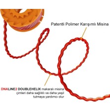 OEM WA0007 1.65MMX5METRE Çift Çıkışlı Duble Helix Spiral Burgulu Yedek Misina