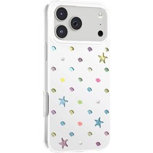 HTstore iPhone Uyumlu 17 Pro Max Kılıf M-Safe Şarj Özellikli Zore Paris Axen Sert Pc Kapak-Beyaz