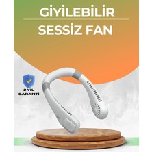 Teknodayım Teknocanmarketing Uzun Ömürlü Bataryalı 9-18 Saat Kullanımlı Boyun Fanı