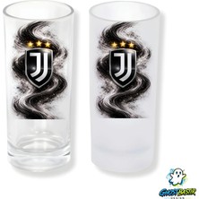 Ghostbastır Design Juventus Buzlu / Buzsuz Seçenekli Rakı Bardağı – 1 Adet Şık Sunum Bardağı 0217