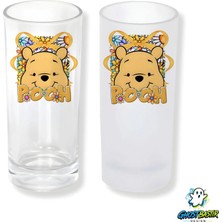 Ghostbastır Design Winnie The Pooh Buzlu / Buzsuz Seçenekli Rakı Bardağı – 1 Adet Şık Sunum Bardağı 0237