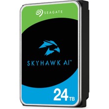 24 Tb Seagate 3.5 Skyhawk Aı Sata 512MB 7/24 Guvenlık ST24000VE002 (5 Yıl Resmı Dıst Garantılı)