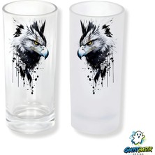 Ghostbastır Design Kartal Buzlu / Buzsuz Seçenekli Rakı Bardağı – 1 Adet Şık Sunum Bardağı 0241