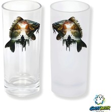 Ghostbastır Design Balıkçı Buzlu / Buzsuz Seçenekli Rakı Bardağı – 1 Adet Şık Sunum Bardağı 0283