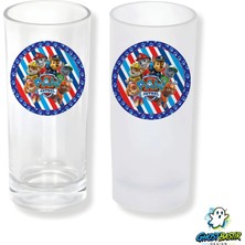 Ghostbastır Design Paw Patrol Buzlu / Buzsuz Seçenekli Rakı Bardağı – 1 Adet Şık Sunum Bardağı 0224