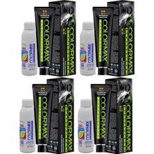 EstoreBox SPS172 Nouveau 2025/KY.GR Koyu Gri 60 ml 4 Adet Saç Boyası + 4 Adet 90 ml Oksidan Set