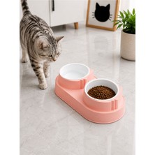 Muhtelif Kedi Köpek Mama ve Su Kabı, 2'li Kedi Köpek Mama Kabı, Eğimli Mama Kabı Su Kabı