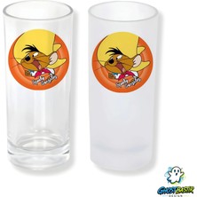 Ghostbastır Design Speedy Gonzales Buzlu / Buzsuz Seçenekli Rakı Bardağı – 1 Adet Şık Sunum Bardağı 0259