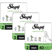 EstoreBox Sleepy Ultra Hassas Hijyenik Ped Uzun 120 Adet Ped
