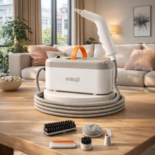 EstoreBox Mioji St6 20 Saniyede Hızlı Buhar Çıkışı 5.5 Bar 1200W Buharlı Temizlik Makinesi