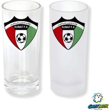 Ghostbastır Design Kuwait F.c. Buzlu / Buzsuz Seçenekli Rakı Bardağı – 1 Adet Şık Sunum Bardağı 0292
