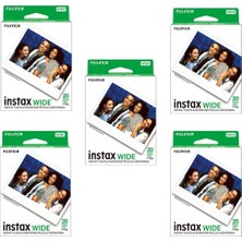 OEM Instax Wide Instant Folyo Fuji Instax Wide 210 200 100 300 Için 5 Adet