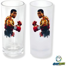 Ghostbastır Design Muhammed Ali Buzlu / Buzsuz Seçenekli Rakı Bardağı – 1 Adet Şık Sunum Bardağı 0255